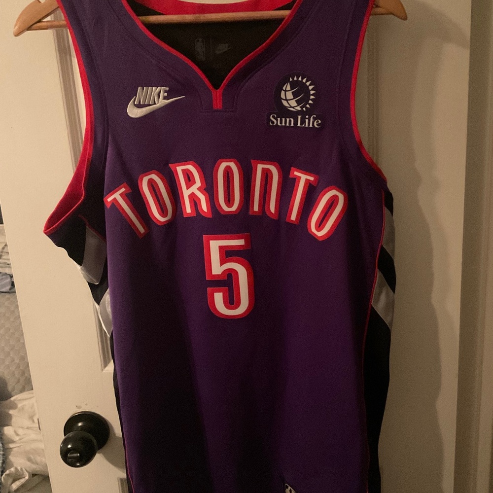 Men’s 2024 Nike Purple Swingman Classic Jersey - Immanuel QUICKLEY - Medium M